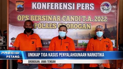 59 Gram Sabu Berhasil Disita Sat Res Narkoba Polres Grobogan