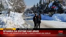İstanbul'da yoğun kar alarmı! Önlemler açıklandı: Okullar pazartesiye kadar tatil