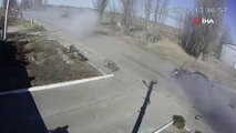 Rus tankı sivil aracı vurdu