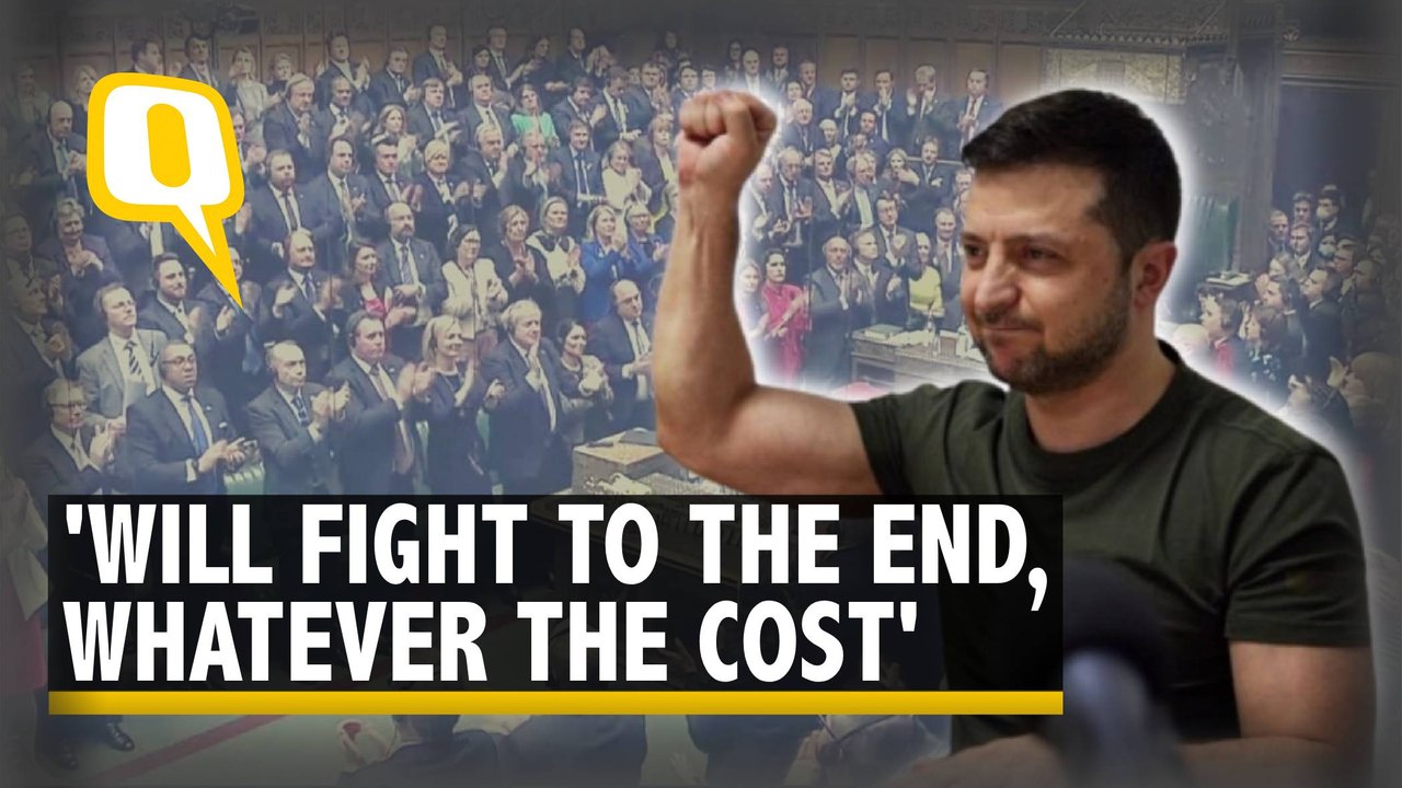 Ukraine Crisis | When Zelenskyy Invoked Churchill, Got Standing Ovation in British Parliament