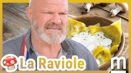 Philippe Etchebest nous confie sa recette de la raviole aux champignons