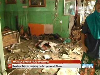 Mangsa banjir Pahang menurun