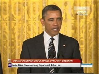 Obama umum calon Setiausaha Pertahanan Negara