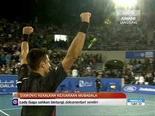 Djokovic kekalkan kejuaraan Mubadala