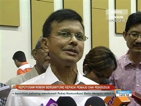 Roboh rumah mengikut garis panduan terbaru