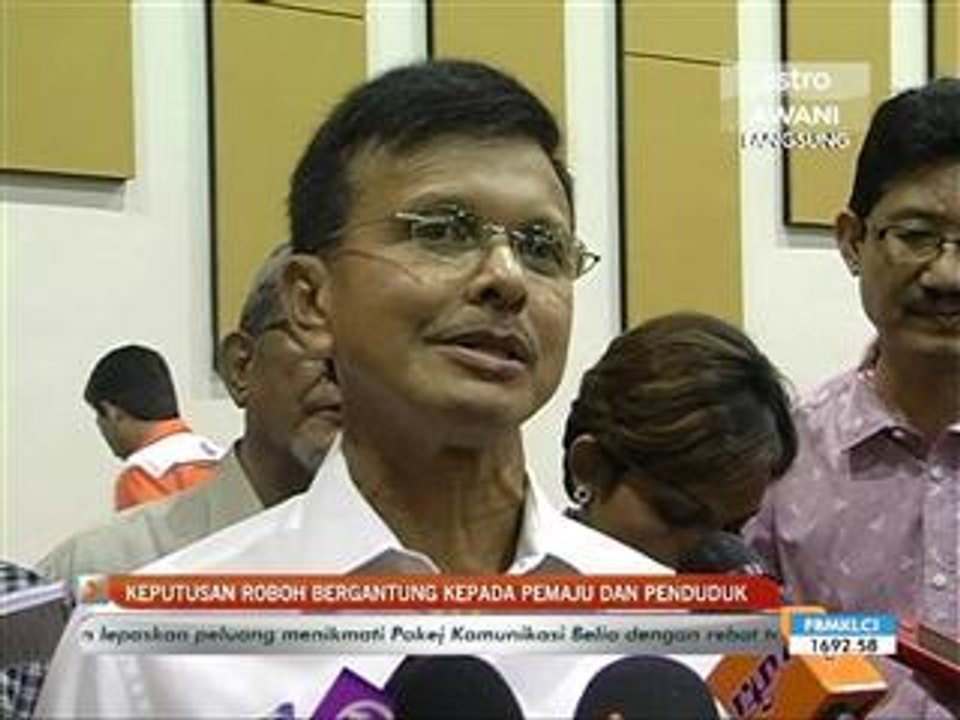 Roboh rumah mengikut garis panduan terbaru