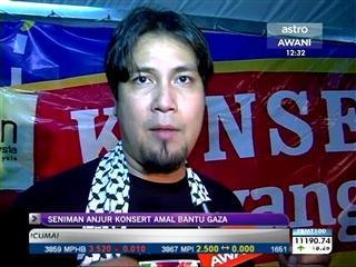 Seniman anjur konsert amal bantu Gaza
