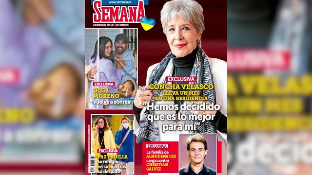 Concha Velasco se muda a una residencia de Madrid