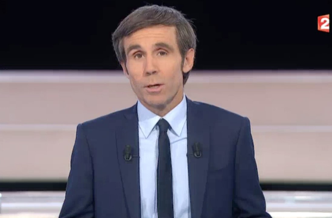 David Pujadas explique la non-venue de Marine Le Pen dans Des paroles et des actes (France 2)