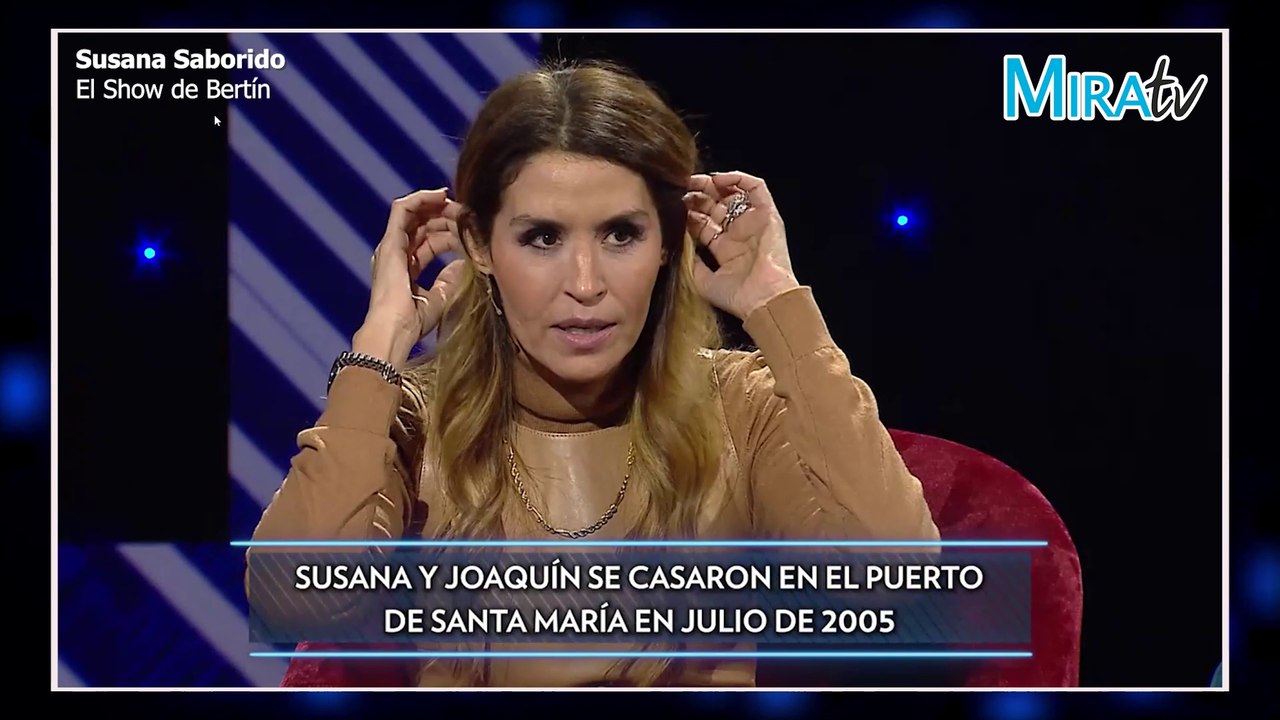 Susana Saborido habla de su relación con Joaquín: "Nos peleamos todos los días"