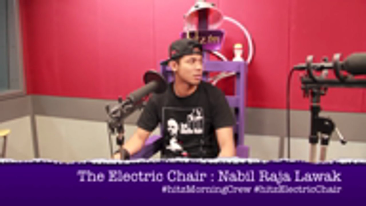 The hitz fm Electric Chair : Nabil Raja Lawak (Updated)