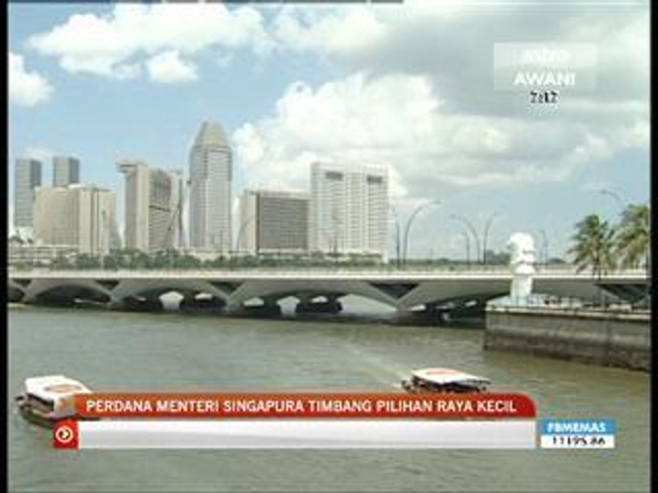 Singapura akan adakan pilihanraya kecil