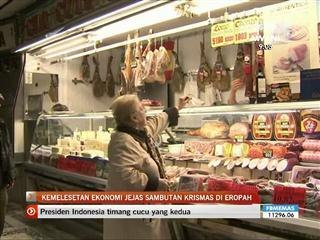Sambutan Krismas di Eropah terjejas