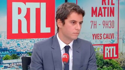 Coronavirus : "L’épidémie recommence à gagner du terrain (…) Il faut être vigilant", indique Gabriel Attal dans RTL