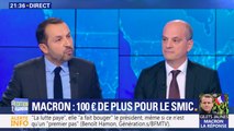 BFMTV - Sébastien Chenu et Jean-Michel Blanquer s'écharpent