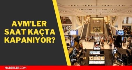 Bugün avmler kaçta kapanacak? 9 10 11 Mart İstanbul'da AVM'ler saat kaçta kapanıyor?