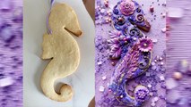 'Self-proclaimed 'Maker of Pretty Things' beautifully decorates a Seahorse Cookie '