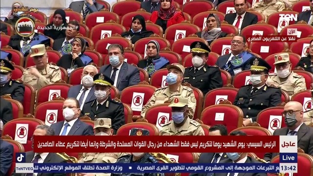السيسي : مصر واجهت الكثير من التحديات غير المسبوقة في السنوات الماضية ومنها جائحة كورونا