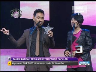 Shila Amzah artis wanita terbaik APM 2012