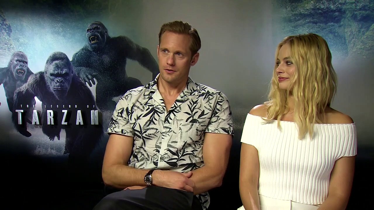 FILMSTARTS-Interview zu "Legend of Tarzan" mit Alexander Skarsgard, Margot Robbie, Christoph Waltz, David Yates & David Barron