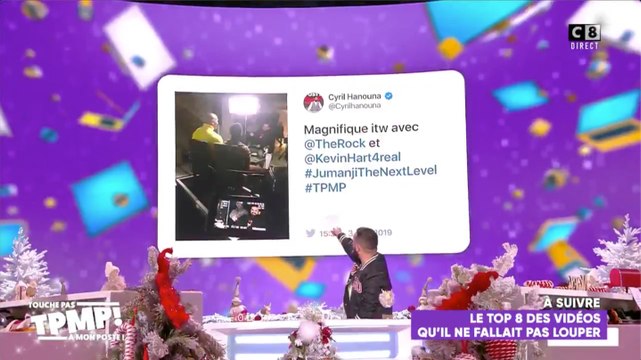 Cyril Hanouna fier d'avoir interviewé Dwayne Johnson : C'est un de mes acteurs préférés