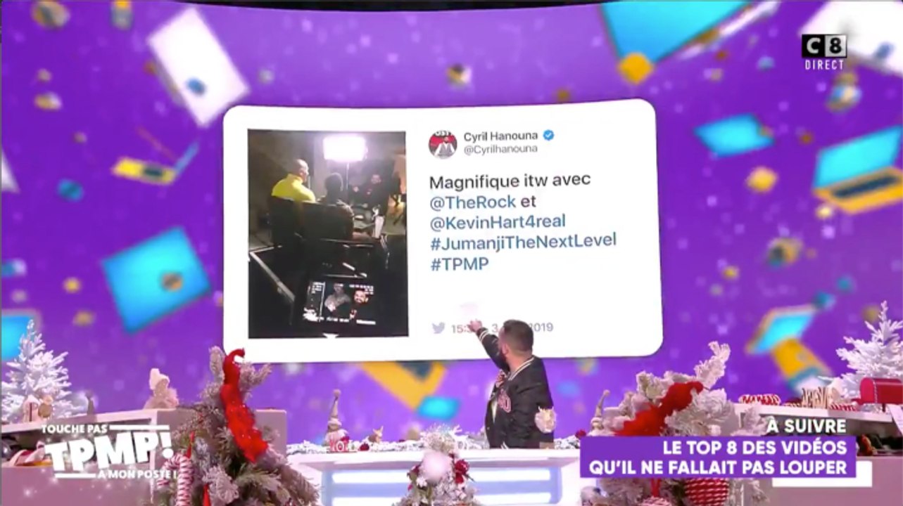 Cyril Hanouna fier d'avoir interviewé Dwayne Jo...