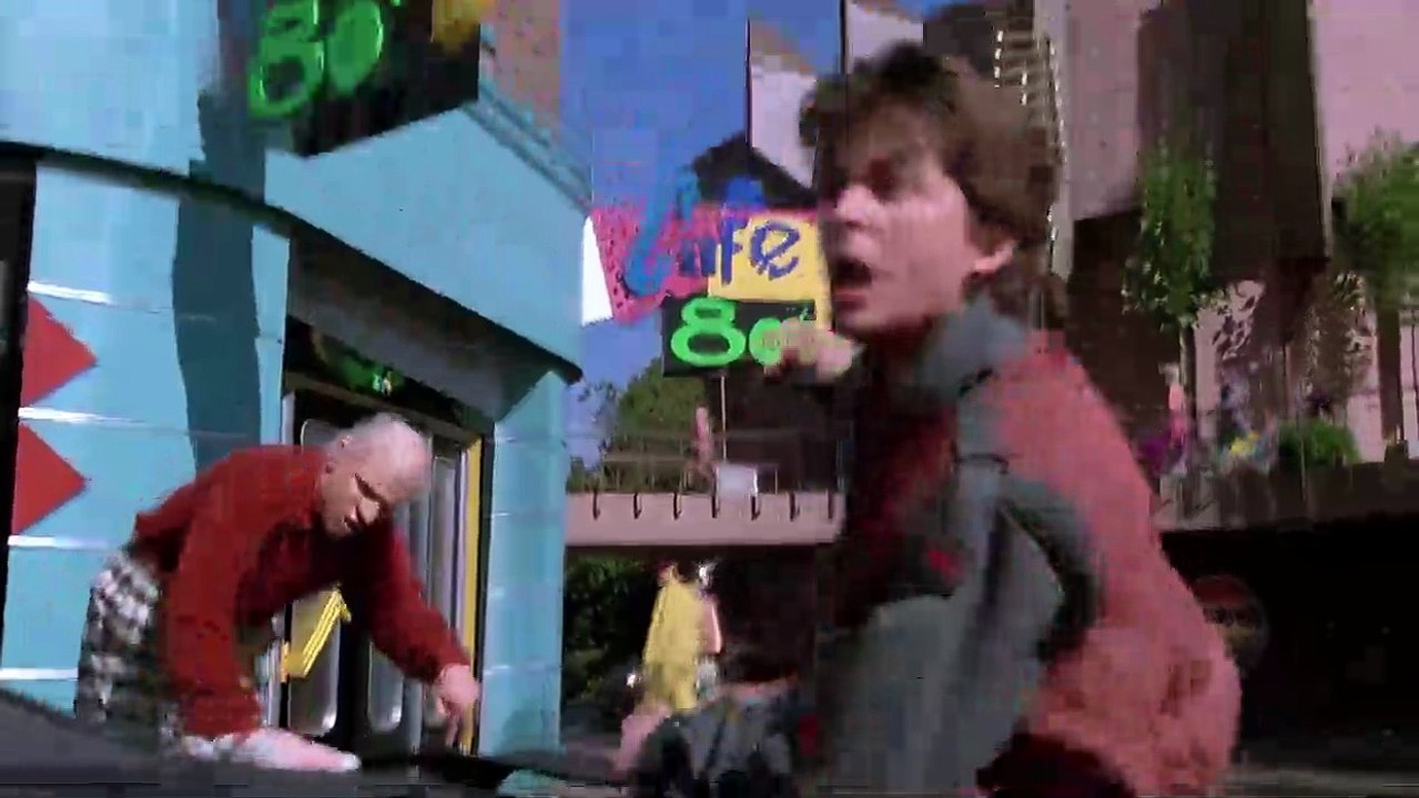 Zurück in die Zukunft II - Die Hoverboard-Szene