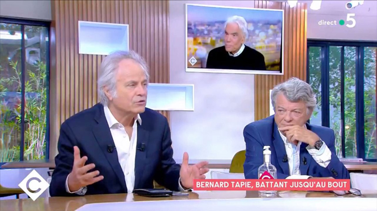 Franz-Olivier Giesbert se confie sur le combat de Bernard Tapie contre le cancer