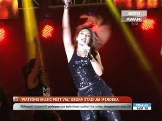 'Watsons Music Festival' gegar Stadium Merdeka