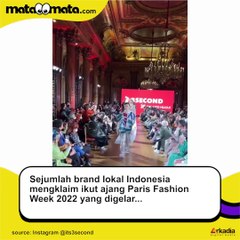 Heboh Klaim ikut Paris Fashion Week 2022, Pemerhati Fashion Angkat Bicara