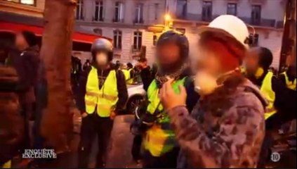 Zapping du 10/12 : Gilets Jaunes : immersion avec des casseurs (M6)