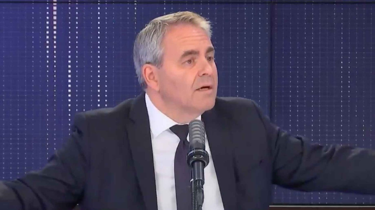 "Ministre avec Macron, ce ne sera pas ministre avec moi" : Xavier Bertrand met les pendules à l'heure, sur France info
