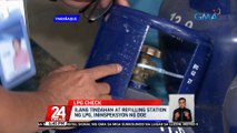 Ilang tindahan at refilling station ng LPG, ininspeksyon ng DOE | 24 Oras
