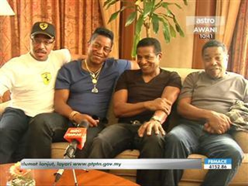 The Jacksons beramal sebelum konsert