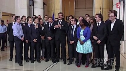 Zapping du 29/08 : quand Arnaud Montebourg se moque de François Hollande en public