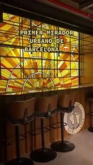 Así es el primer mirador urbano de Barcelona