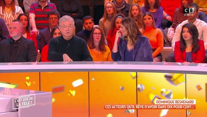 Dominique Besnehard prépare un rôle pour Jane Fonda dans "Dix pour cent" (C'est que de la télé, C8)
