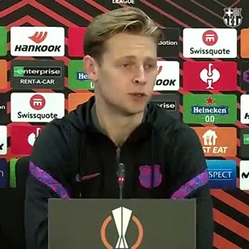 Declaraciones de Frenkie de Jong antes del Barça-Galatasaray / FCB