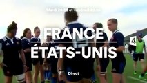 Rugby féminin France - Etats Unis -  France 4- 25 11 16
