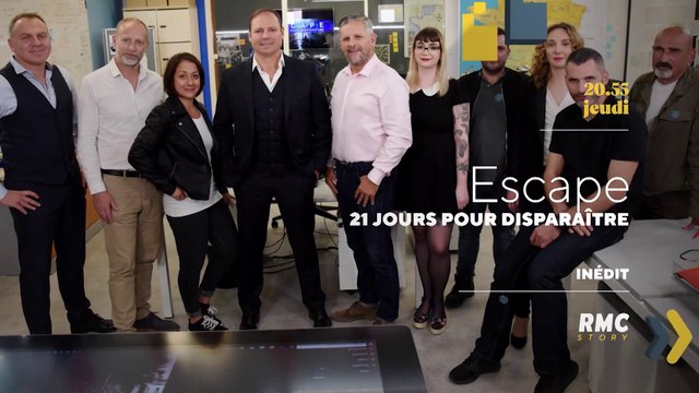 Escape, 21 jours pour disparaître (rmc story ) bande-annonce