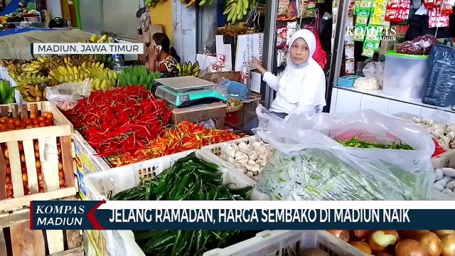 Jelang Ramadan, Harga Sembako Di Madiun Naik