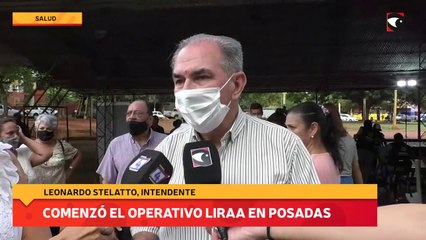 Comenzó el operativo LIRAA en Posadas