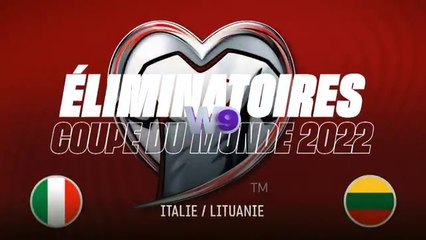 Football : Italie / Lituanie (W9) bande-annonce