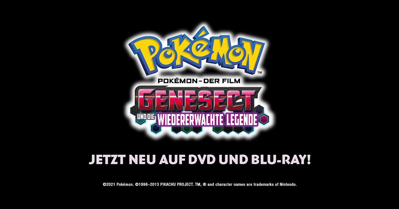 Pokémon - Der Film: Genesect und die wiedererwachte Legende Trailer DF