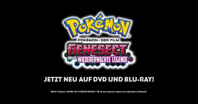 Pokémon - Der Film: Genesect und die wiedererwachte Legende Trailer DF