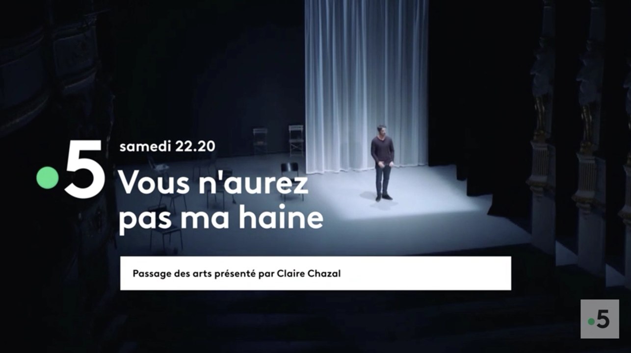 Vous n'aurez pas ma haine (france 5) bande-annonce