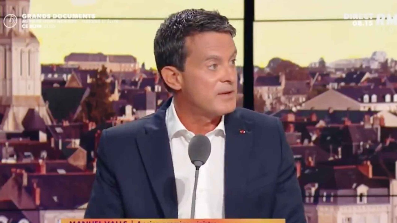 Manuel Valls sur RMC : "Sur Marseille il faut tout reprendre à zéro. Les quartiers sont au cœur de la ville, il faut tout raser, tout reconstruire,...