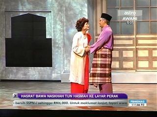 Naskah Tun Hasmah ke layar perak