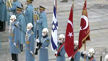 Son dakika! İsrail Cumhurbaşkanı Herzog Ankara'da