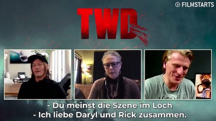 The Walking Dead: Interview mit Norman Reedus, Lauren Cohen, Melissa McBride und Angela Kang sowie Ross Marquand und Seth Gilliam (FILMSTARTS-Original)